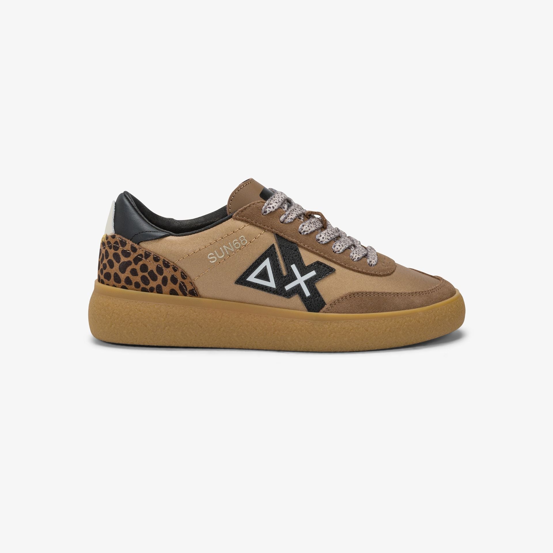SNEAKERS IN PELLE E TESSUTO - CALZATURE - Due Piedi