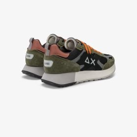 SNEAKERS IN PELLE E TESSUTO - CALZATURE - Due Piedi