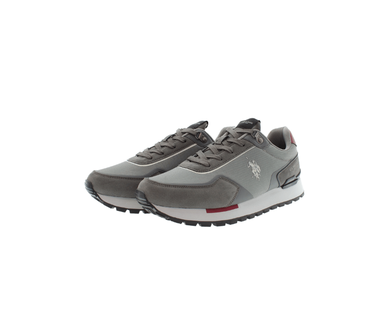 SNEAKERS IN PELLE E TESSUTO - CALZATURE - Due Piedi
