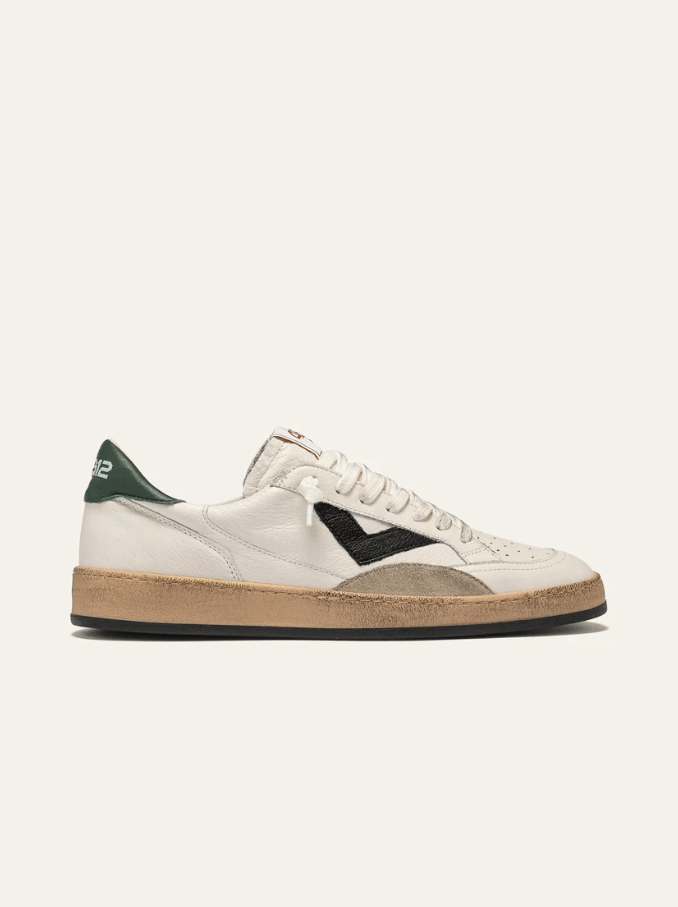 SNEAKERS IN PELLE E TESSUTO - CALZATURE - Due Piedi