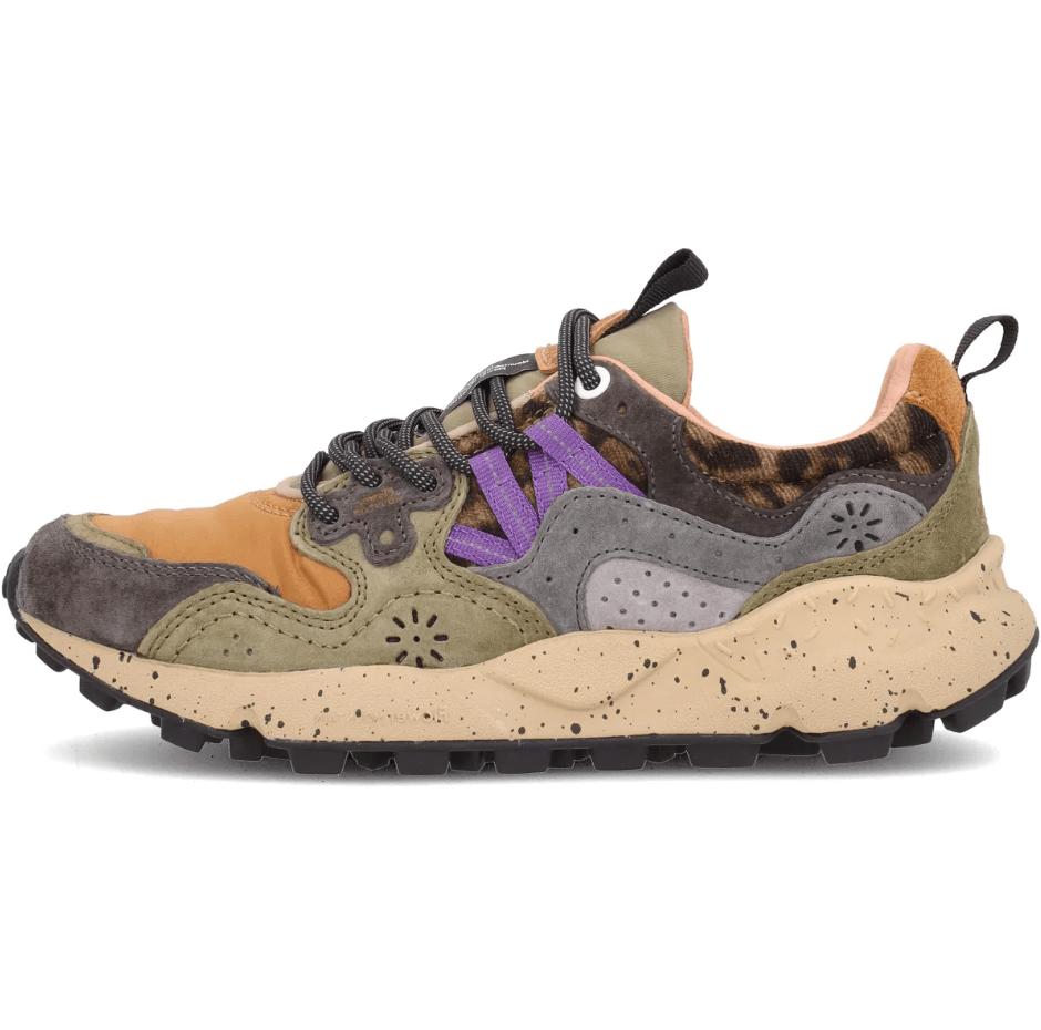 SNEAKERS IN PELLE E TESSUTO - CALZATURE - Due Piedi