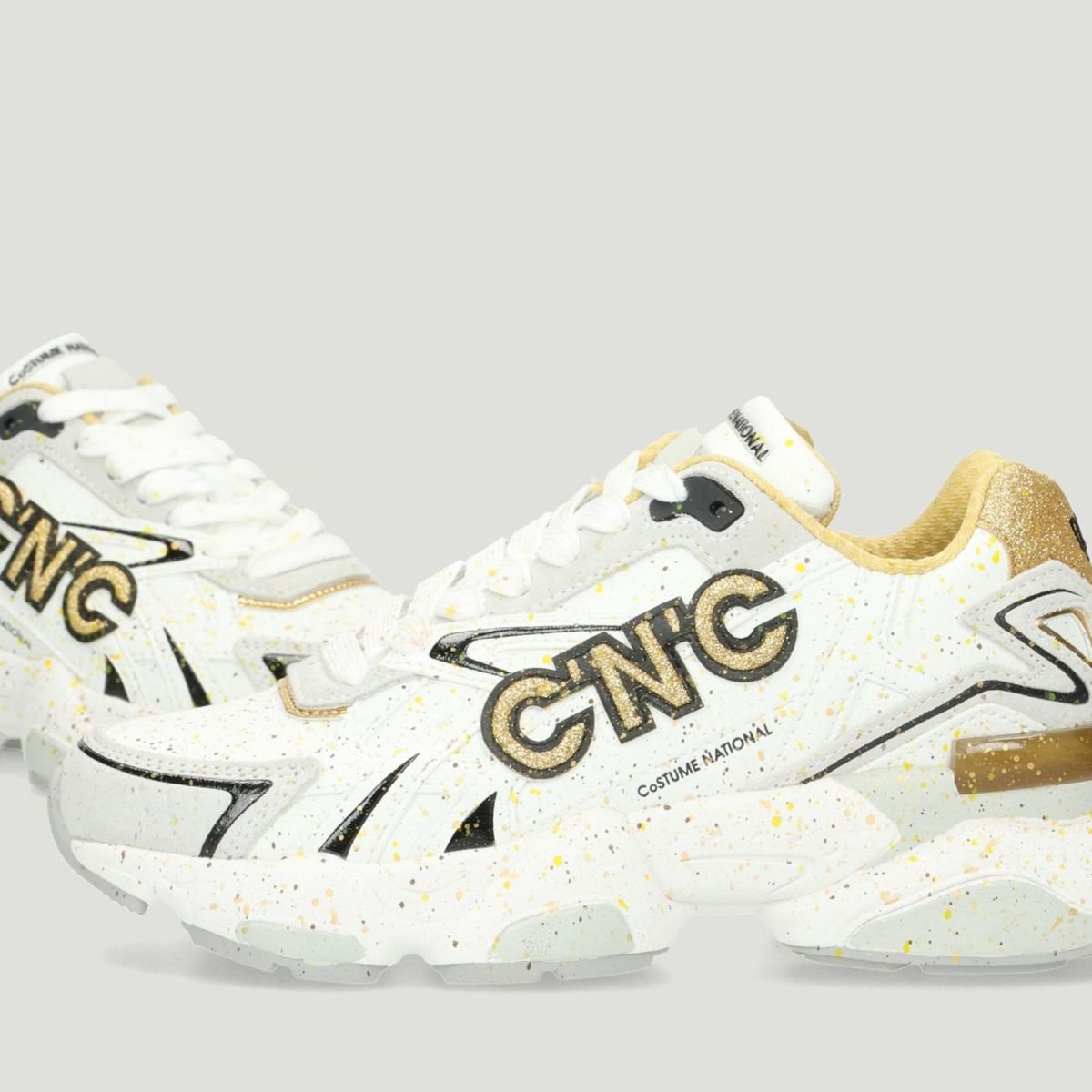 SNEAKERS IN PELLE E TESSUTO - CALZATURE - Due Piedi