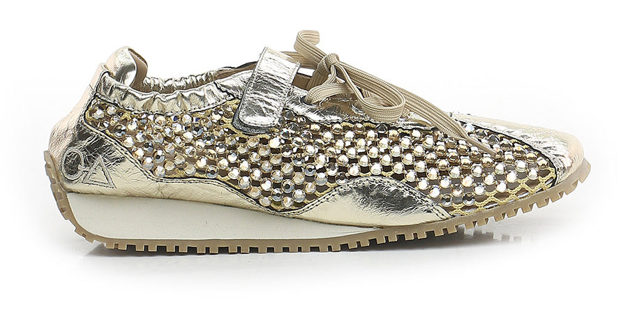 SNEAKERS IN RETE E STRASS - CALZATURE - Due Piedi