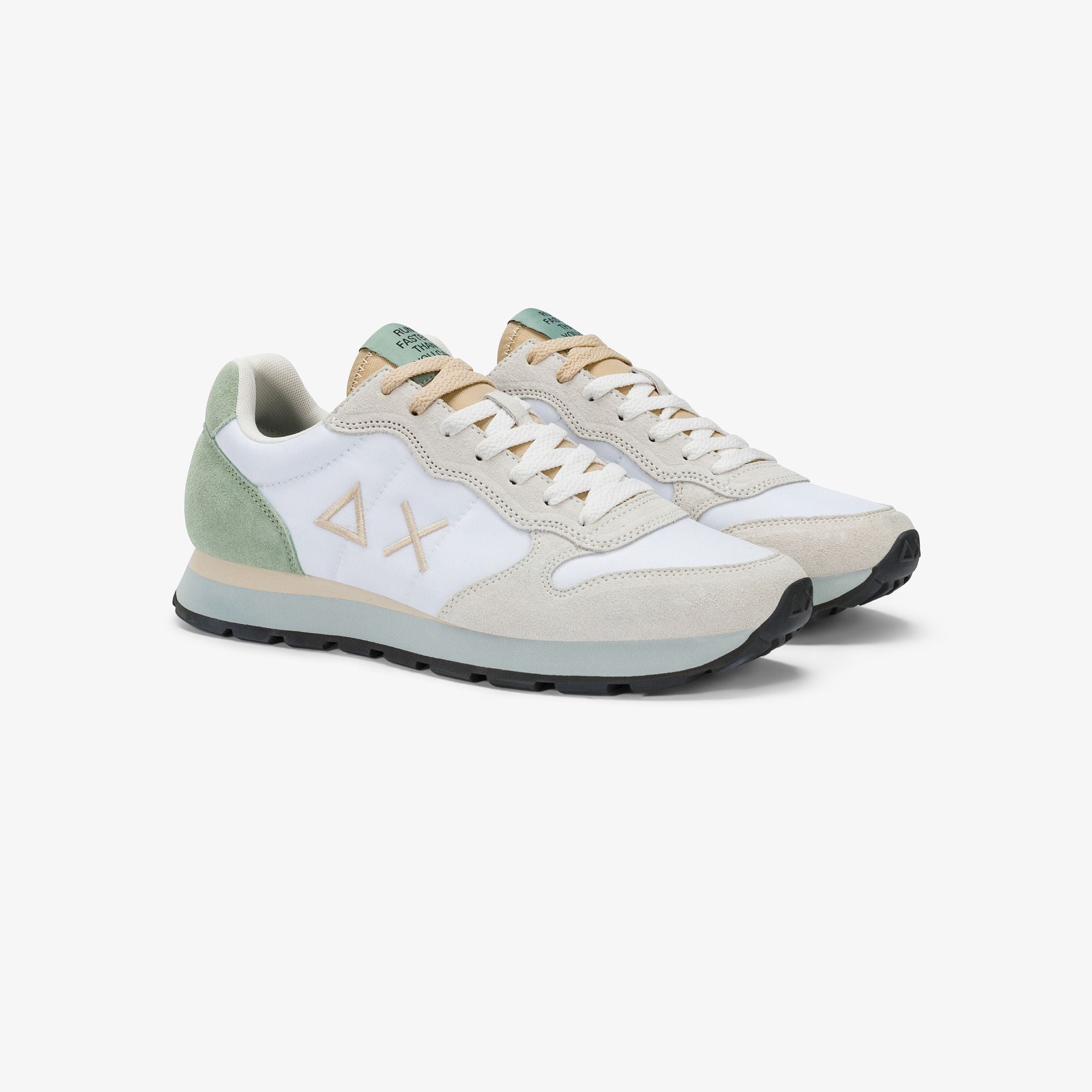 SNEAKERS IN TESSUTO E PELLE - CALZATURE - Due Piedi