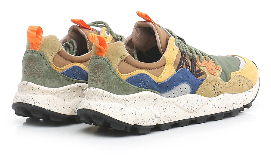 SNEAKERS IN TESSUTO E PELLE - CALZATURE - Due Piedi