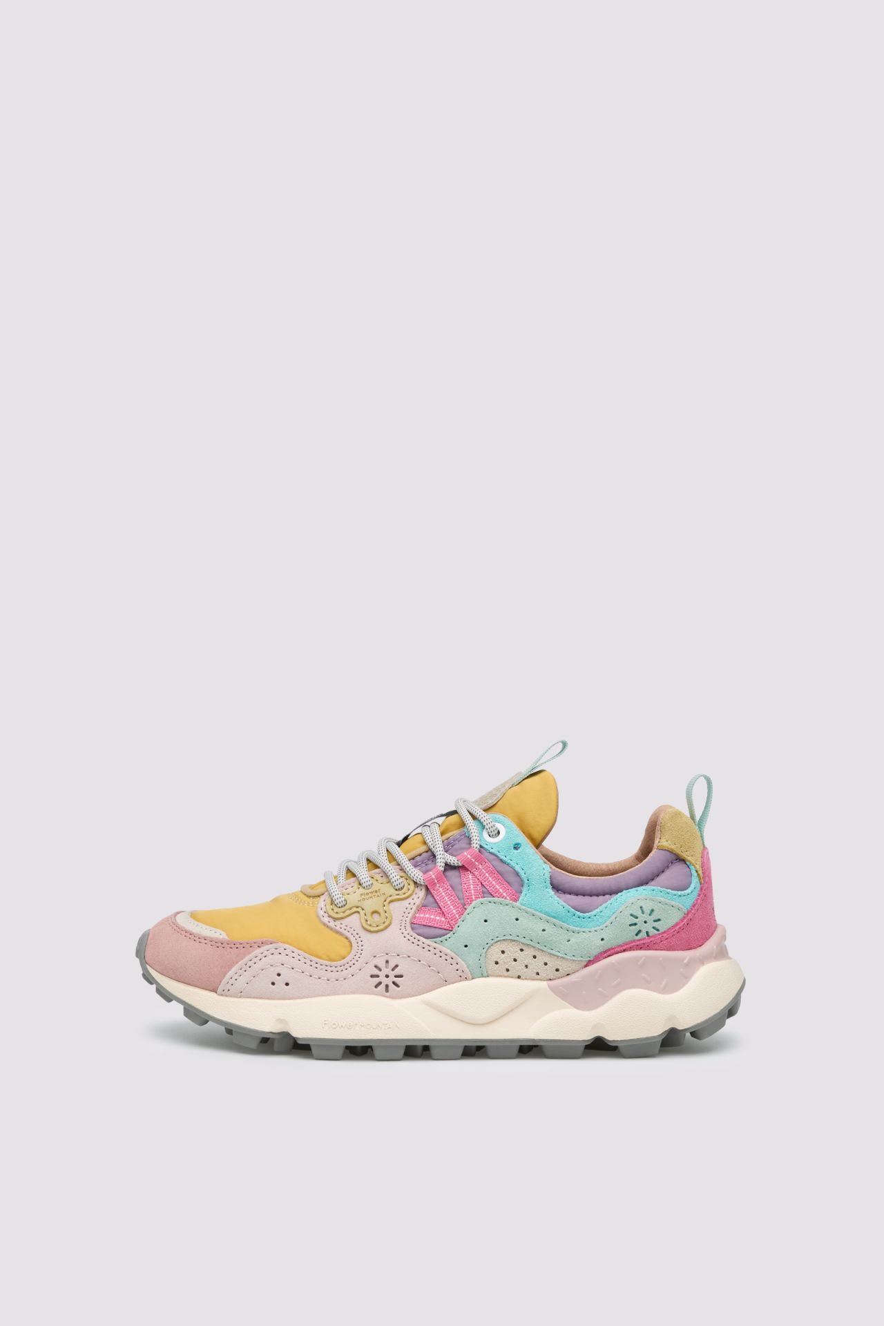 SNEAKERS IN TESSUTO E PELLE - CALZATURE - Due Piedi