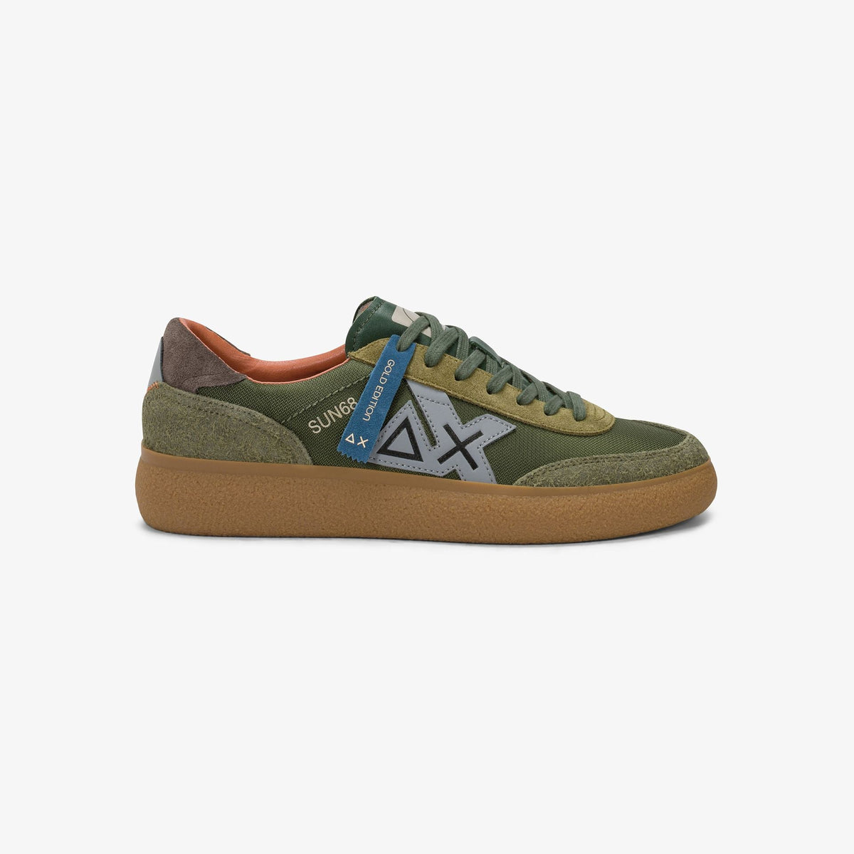 SNEAKERS IN TESSUTO E PELLE - CALZATURE - Due Piedi