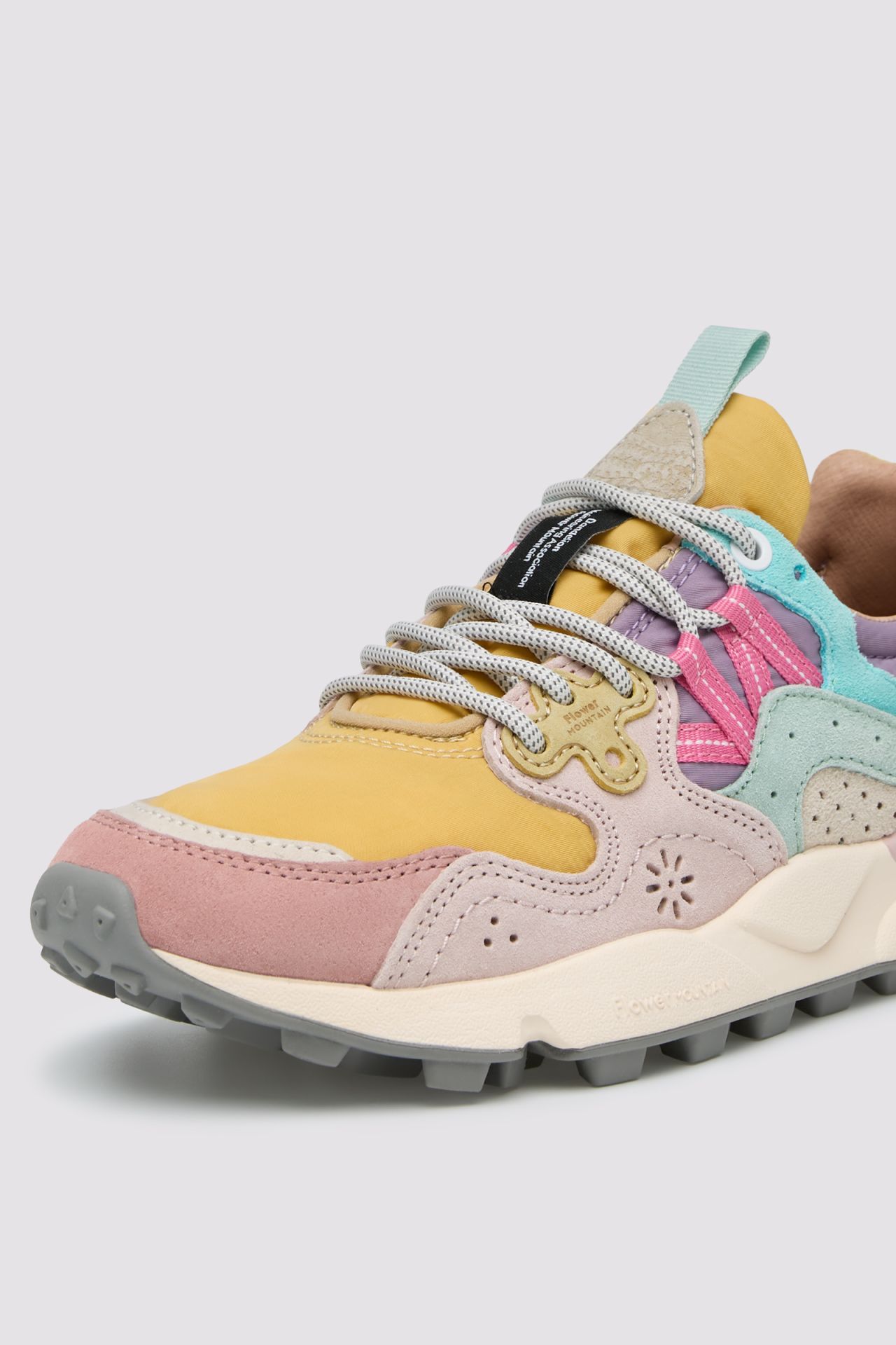 SNEAKERS IN TESSUTO E PELLE - CALZATURE - Due Piedi