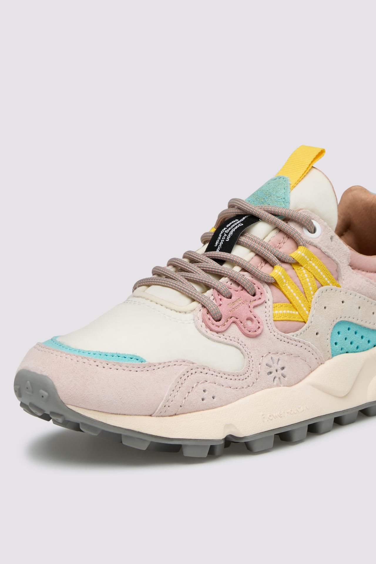 SNEAKERS IN TESSUTO E PELLE - CALZATURE - Due Piedi