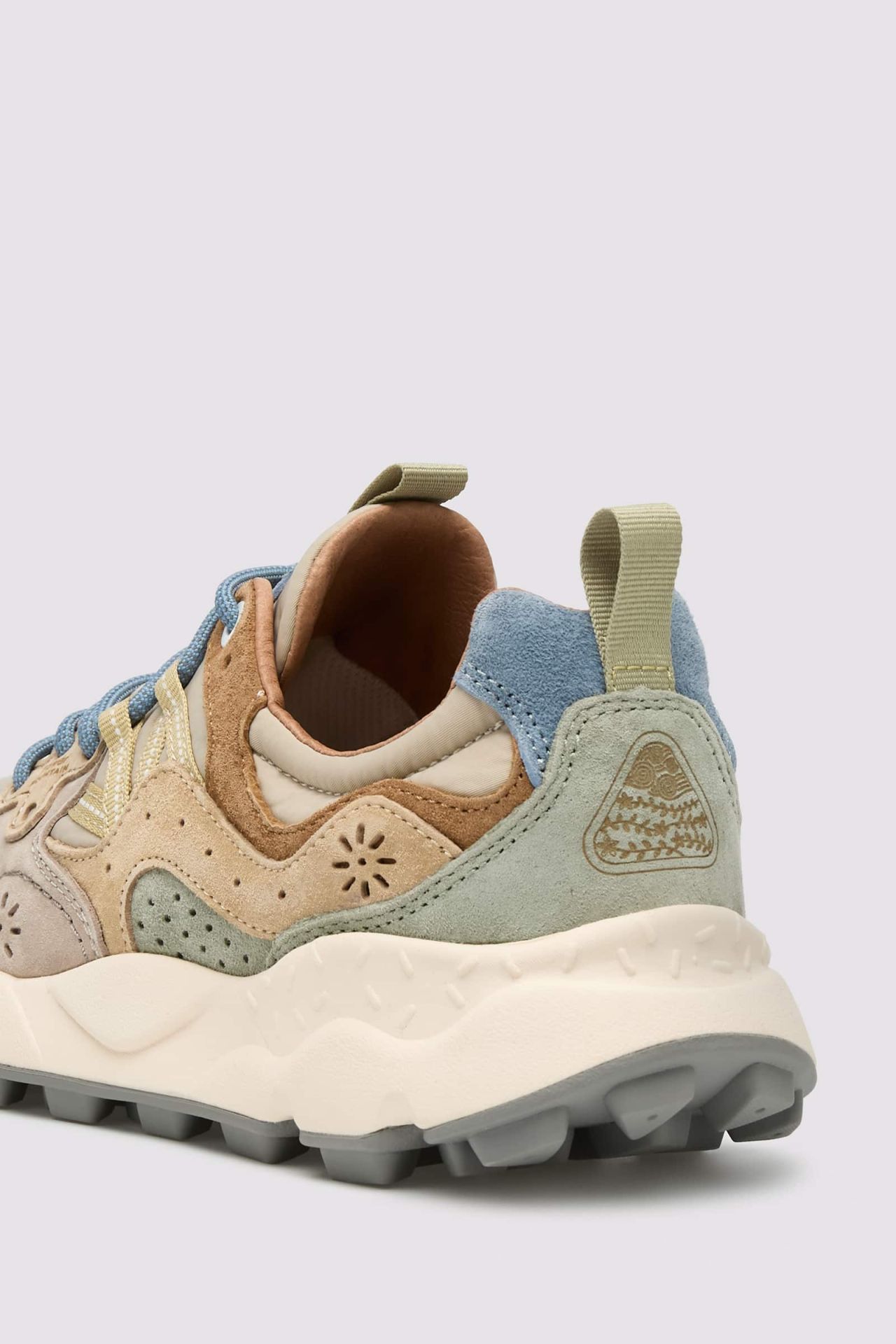 SNEAKERS IN TESSUTO E PELLE - CALZATURE - Due Piedi