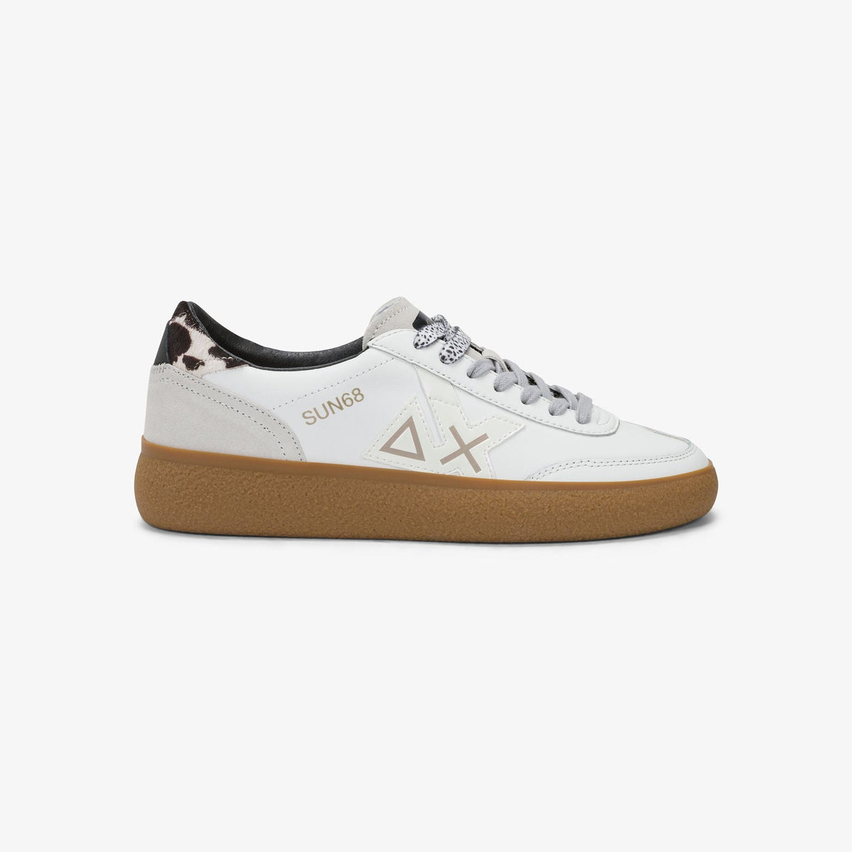 SNEAKERS IN TESSUTO E PELLE - CALZATURE - Due Piedi