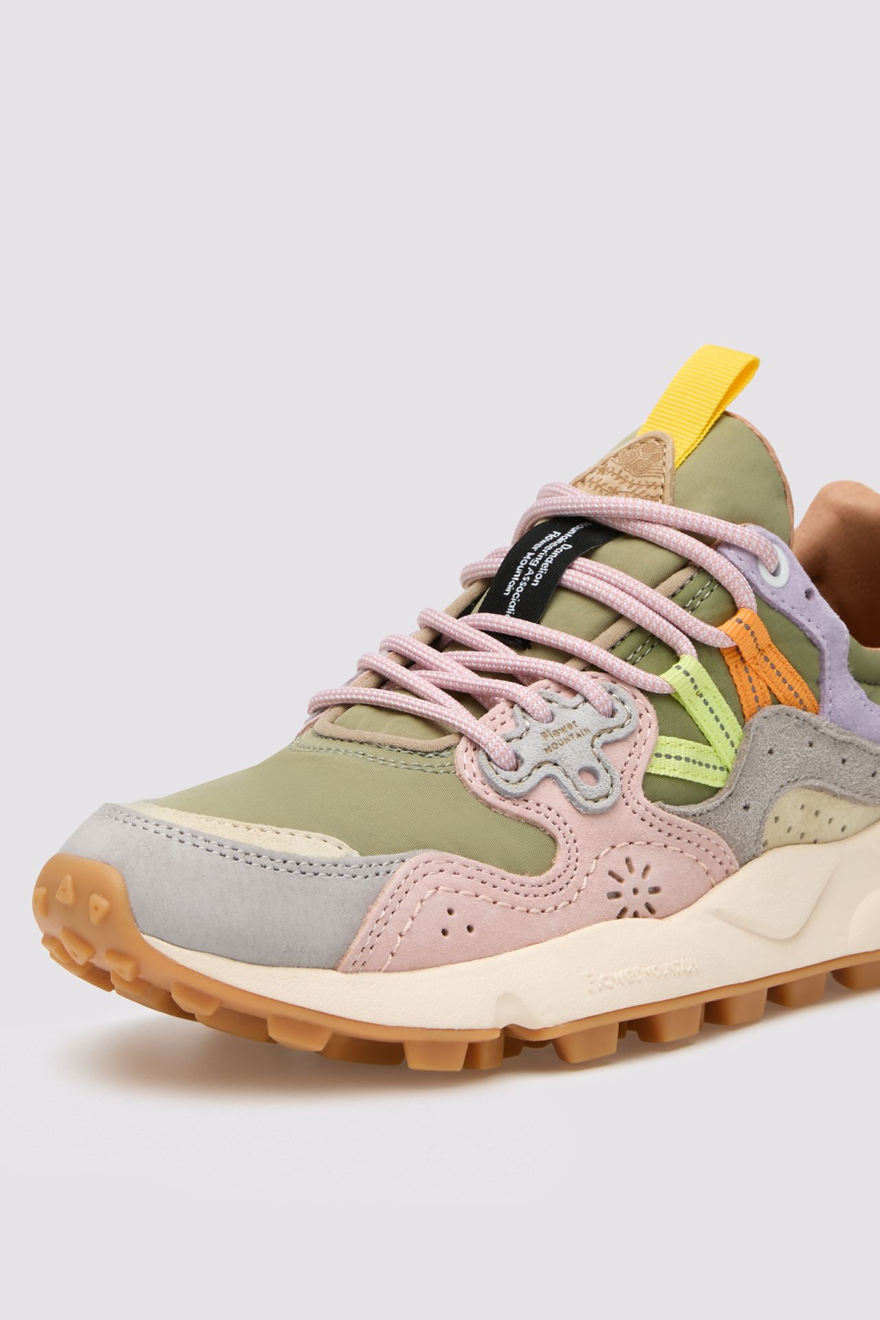 SNEAKERS IN TESSUTO E PELLE - CALZATURE - Due Piedi