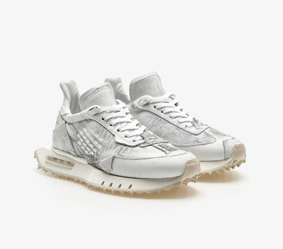 SNEAKERS IN TESSUTO E PELLE - CALZATURE - Due Piedi