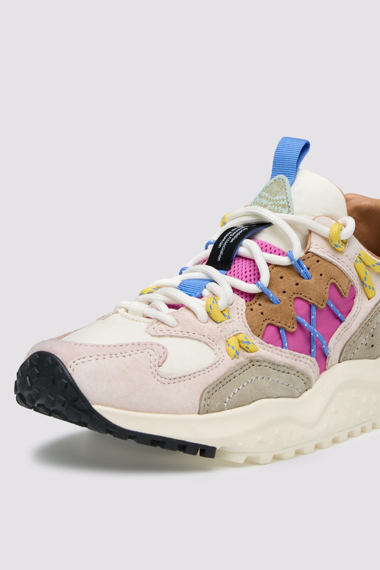 SNEAKERS IN TESSUTO E PELLE - CALZATURE - Due Piedi