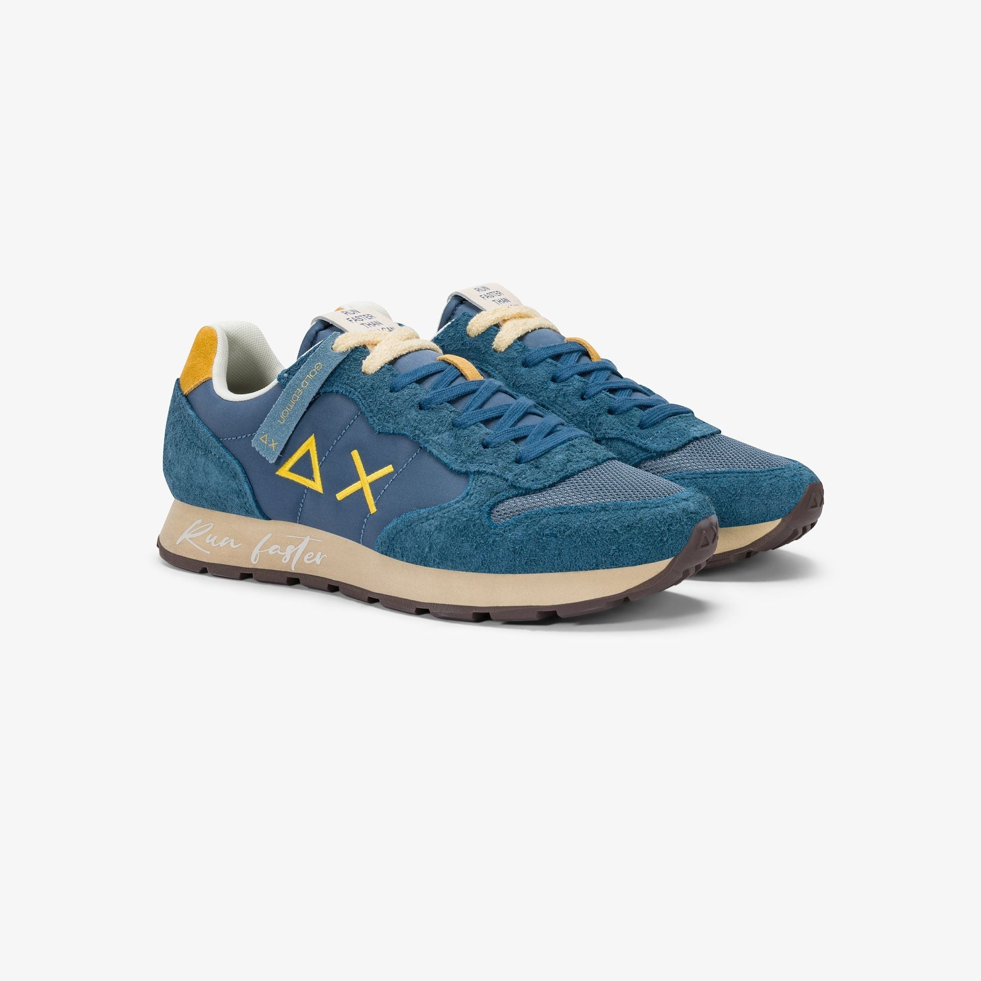 SNEAKERS IN TESSUTO E PELLE - CALZATURE - Due Piedi