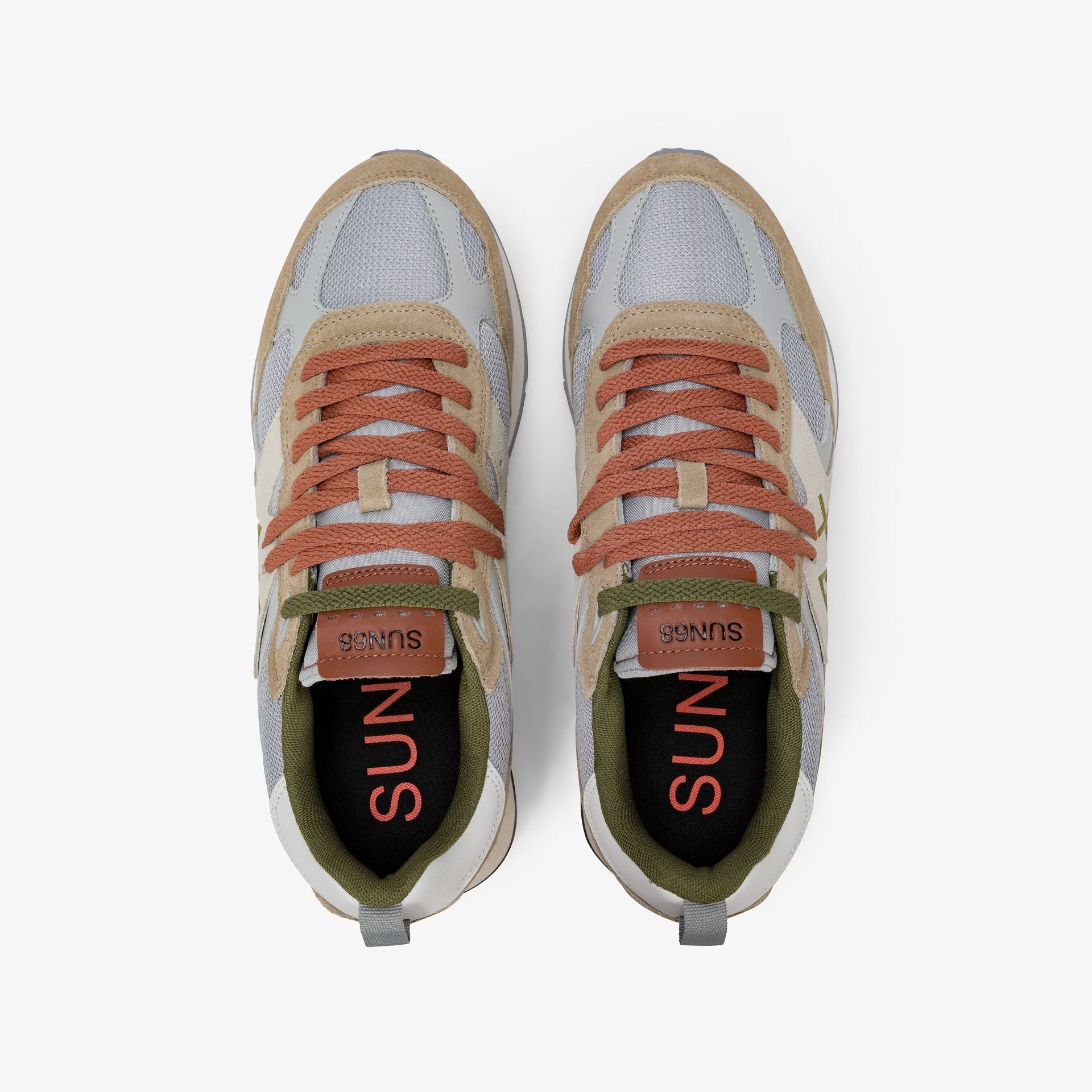 SNEAKERS IN TESSUTO E PELLE - CALZATURE - Due Piedi