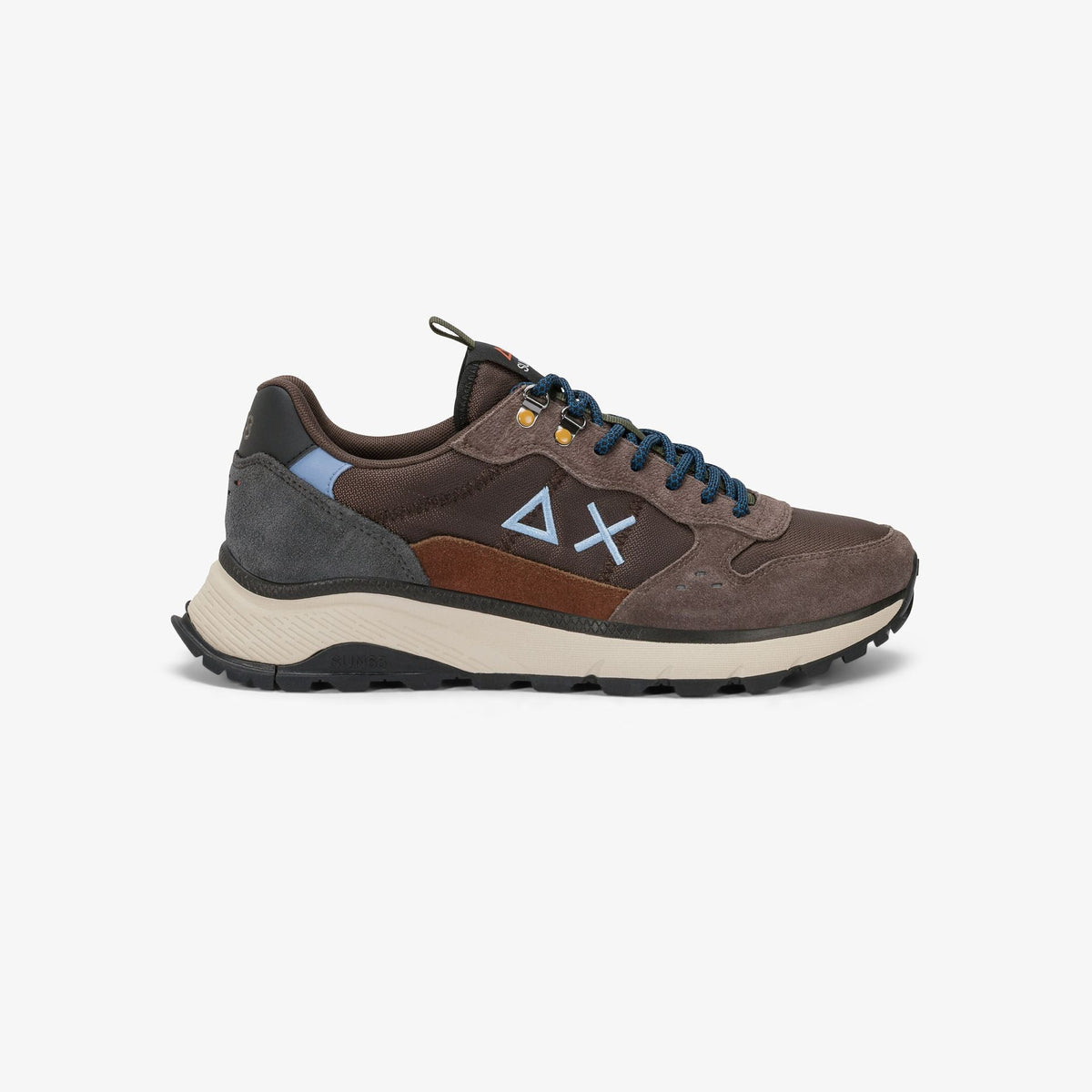 SNEAKERS IN TESSUTO E PELLE - CALZATURE - Due Piedi