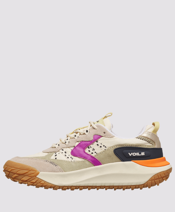 SNEAKERS IN TESSUTO E PELLE - CALZATURE - Due Piedi