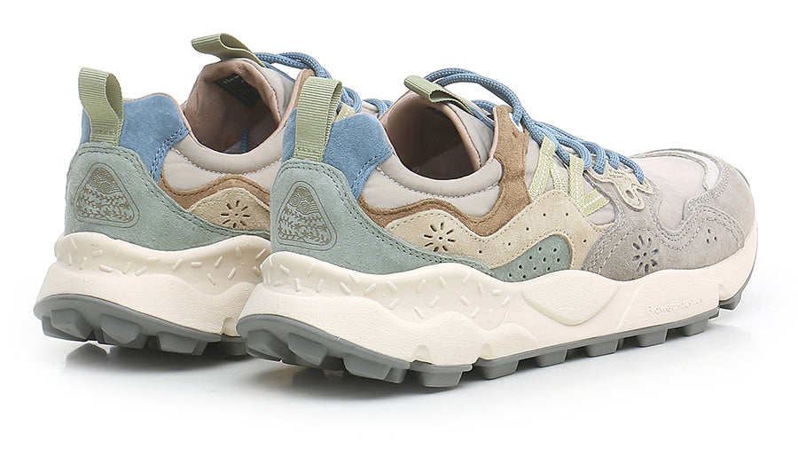 SNEAKERS IN TESSUTO E PELLE - CALZATURE - Due Piedi