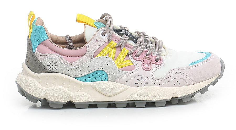 SNEAKERS IN TESSUTO E PELLE - CALZATURE - Due Piedi