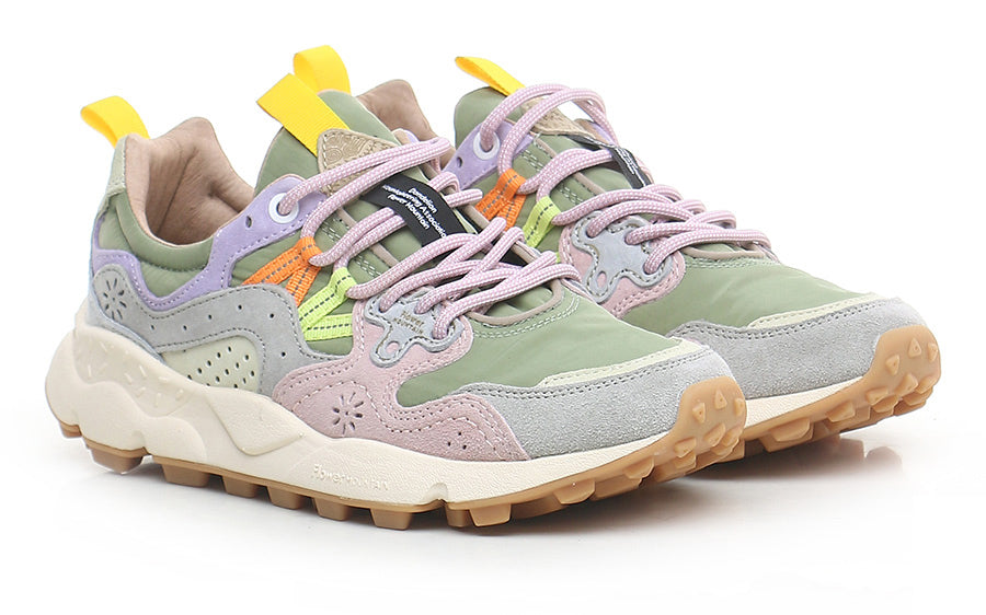 SNEAKERS IN TESSUTO E PELLE - CALZATURE - Due Piedi