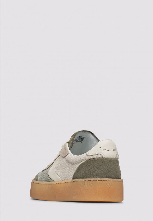 SNEAKERS IN TESSUTO E PELLE - CALZATURE - Due Piedi