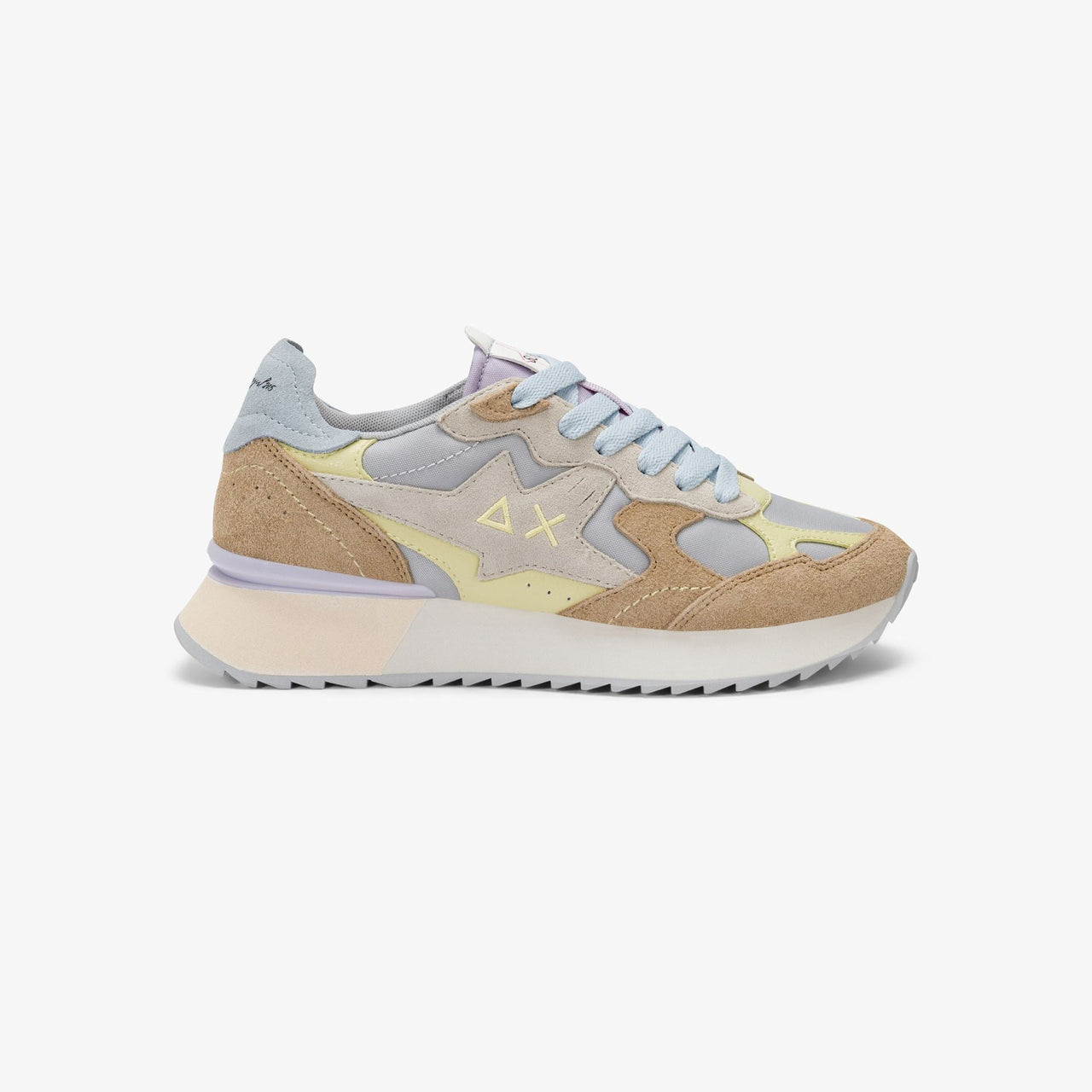 SNEAKERS IN TESSUTO E PELLE - CALZATURE - Due Piedi