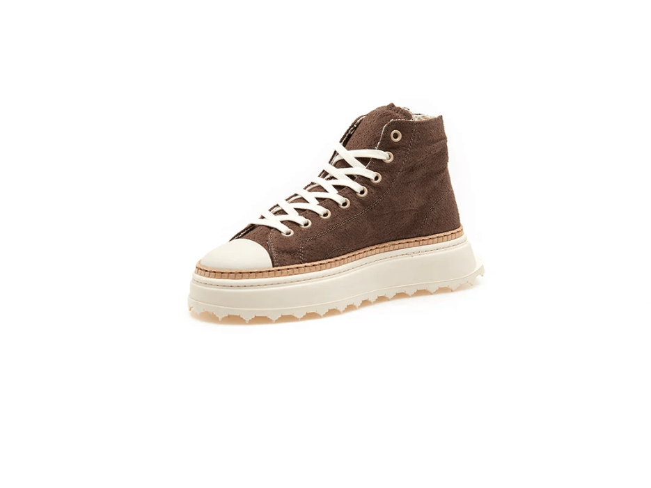 SNEAKERS IN TESSUTO E PELLE - CALZATURE - Due Piedi