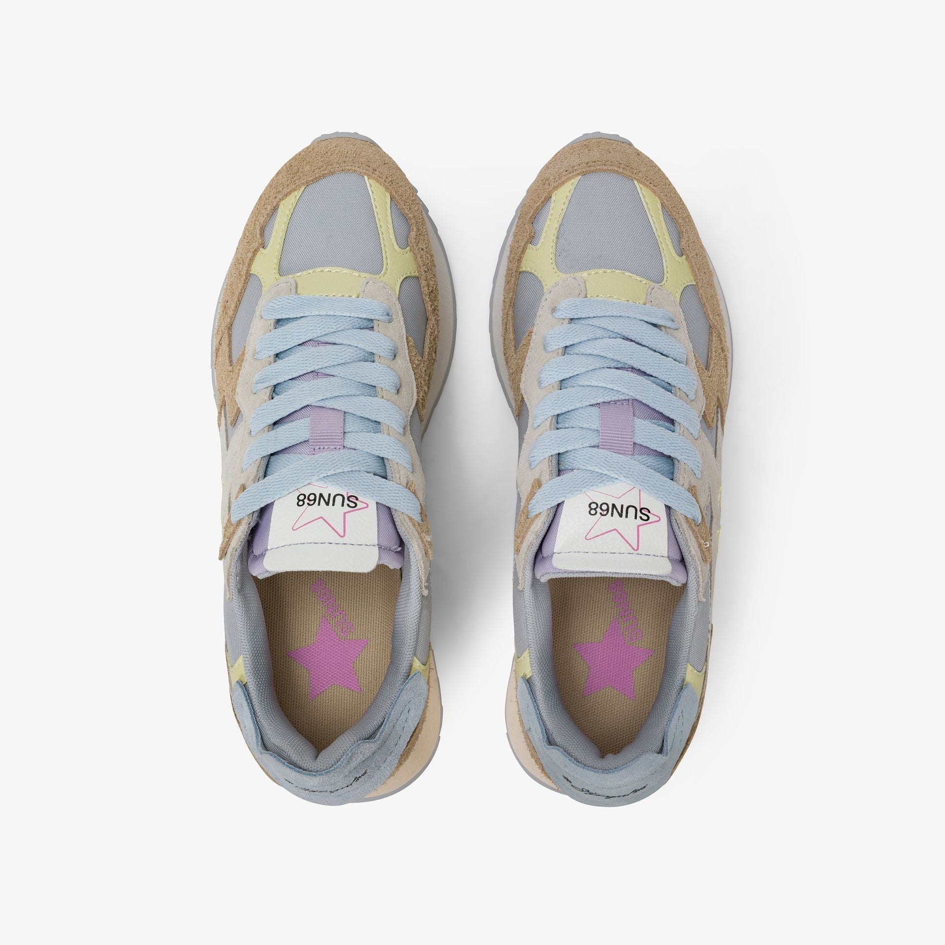 SNEAKERS IN TESSUTO E PELLE - CALZATURE - Due Piedi