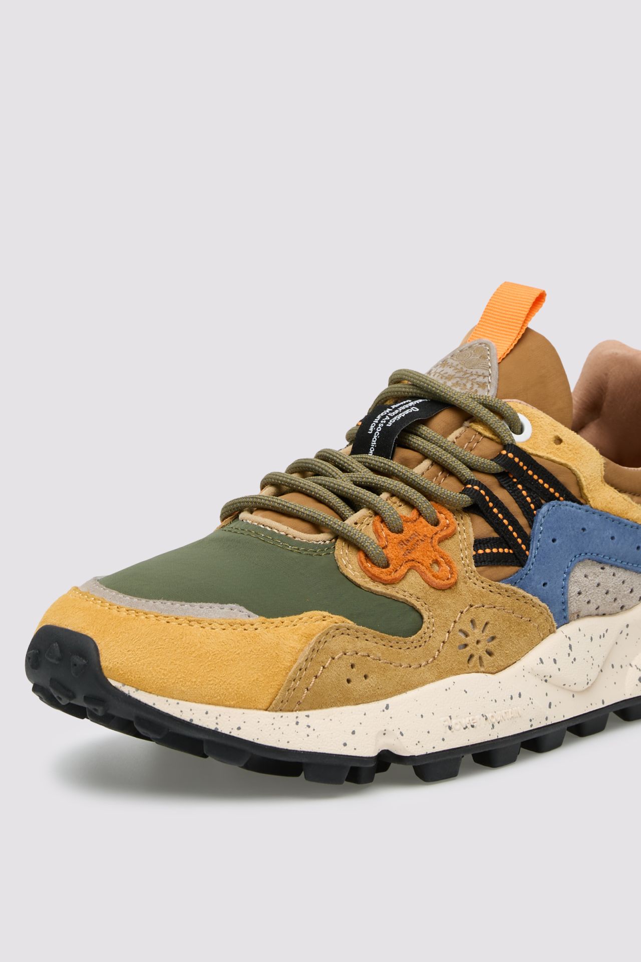 SNEAKERS IN TESSUTO E PELLE - CALZATURE - Due Piedi