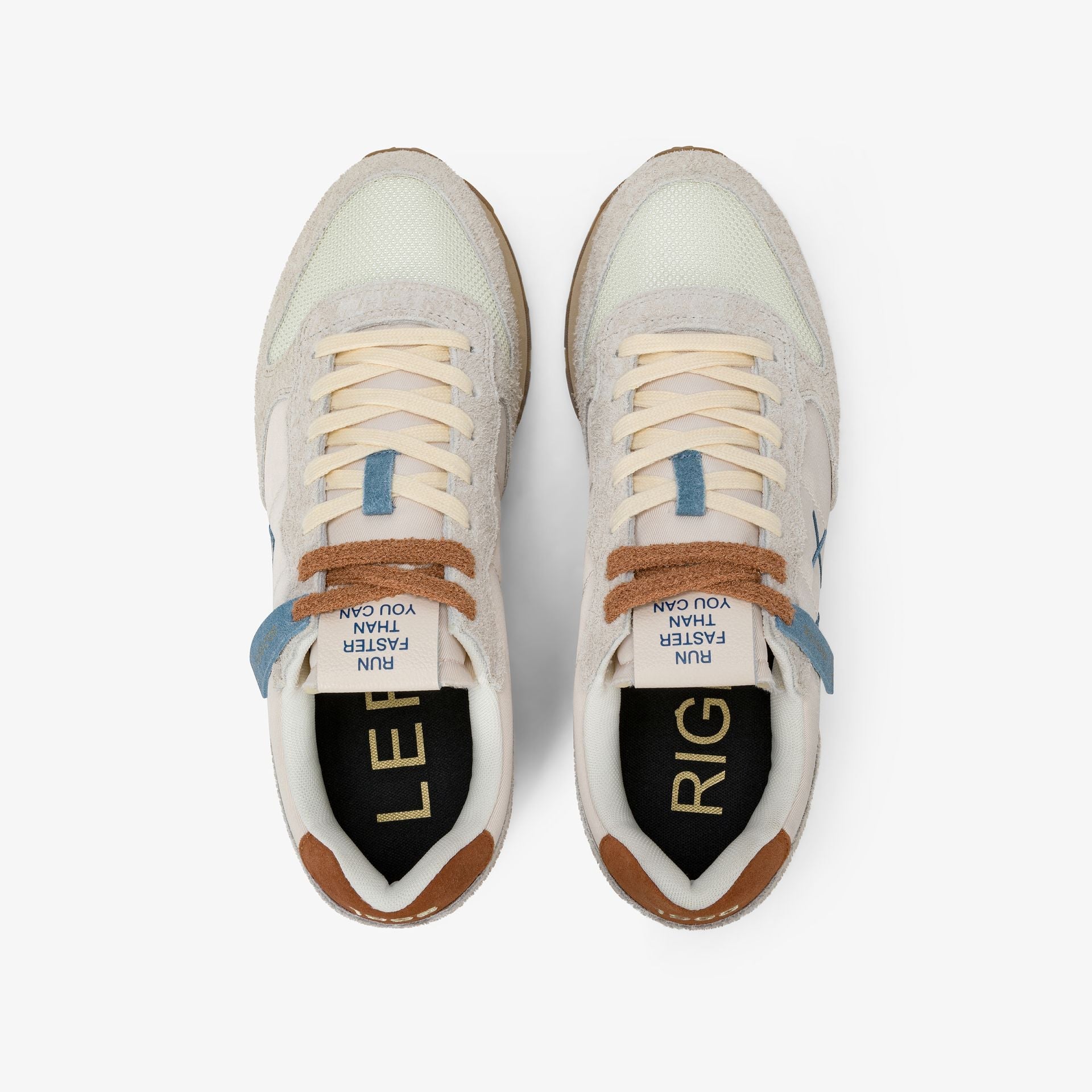 SNEAKERS IN TESSUTO E PELLE - CALZATURE - Due Piedi
