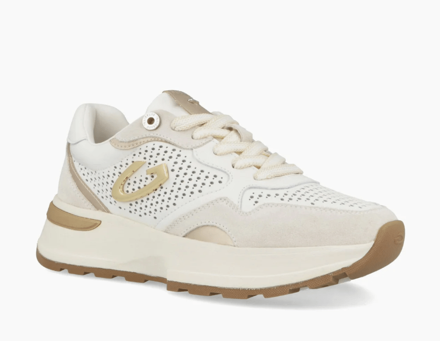 SNEAKERS IN TESSUTO E PELLE - CALZATURE - Due Piedi