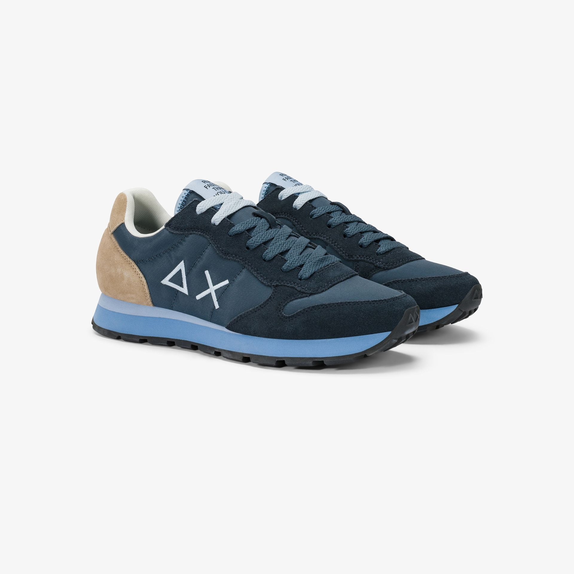 SNEAKERS IN TESSUTO E PELLE - CALZATURE - Due Piedi