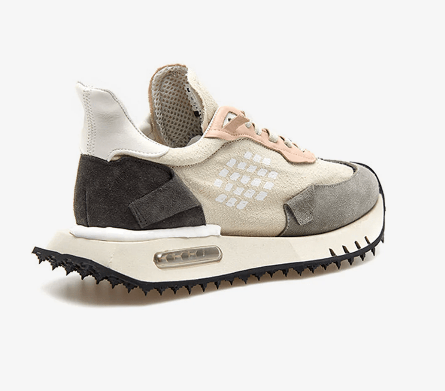 SNEAKERS IN TESSUTO E PELLE - CALZATURE - Due Piedi