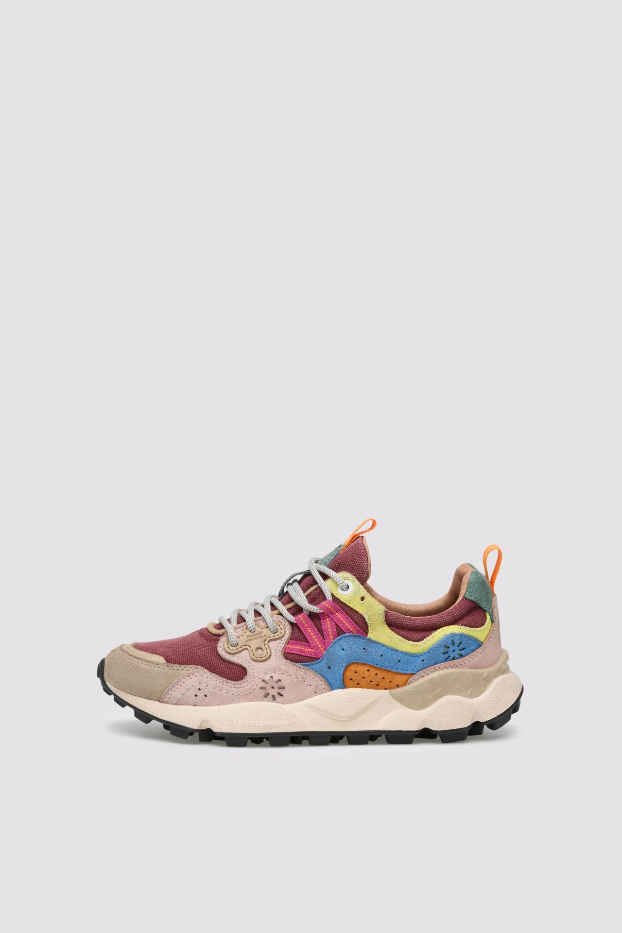 SNEAKERS IN TESSUTO E PELLE - CALZATURE - Due Piedi