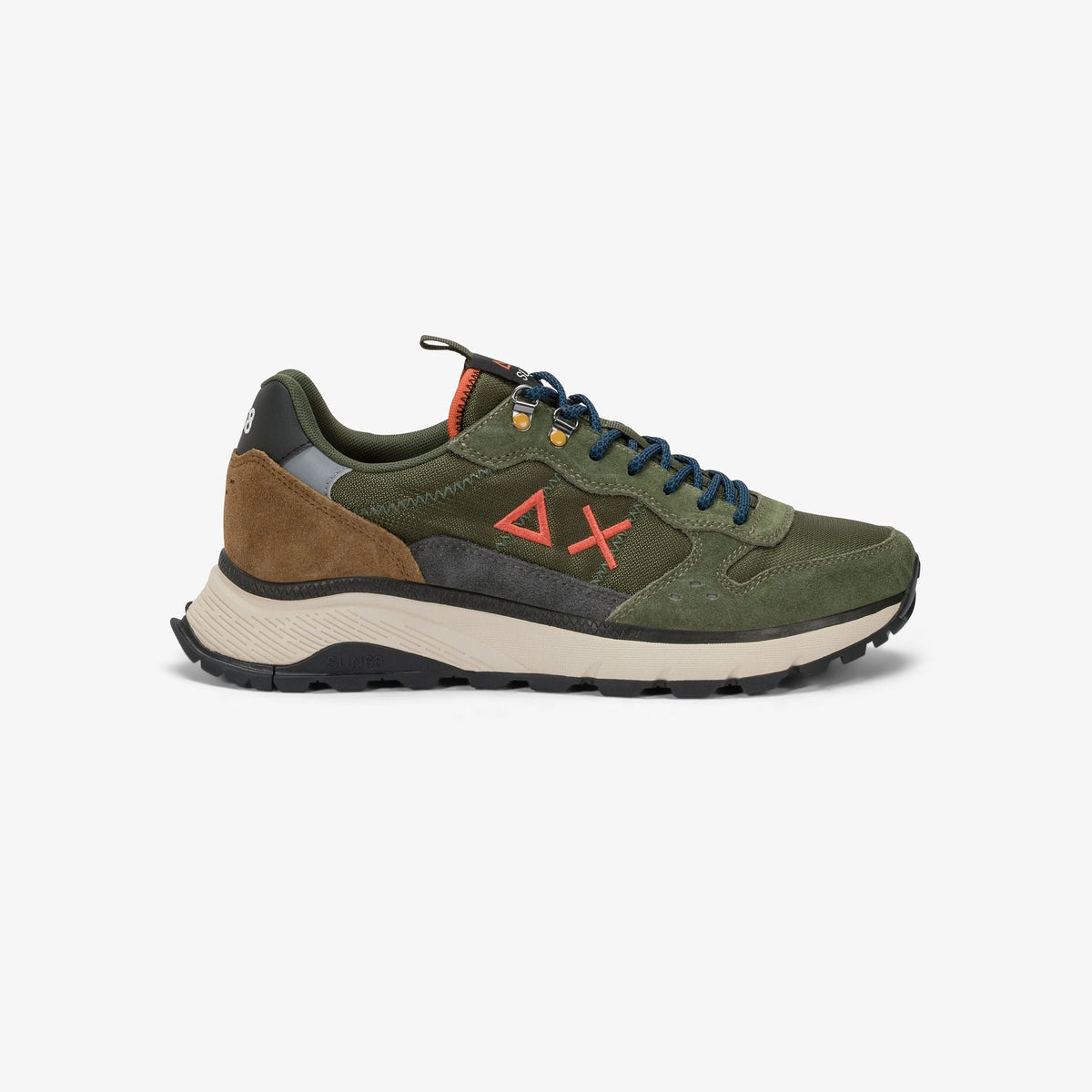 SNEAKERS IN TESSUTO E PELLE - CALZATURE - Due Piedi