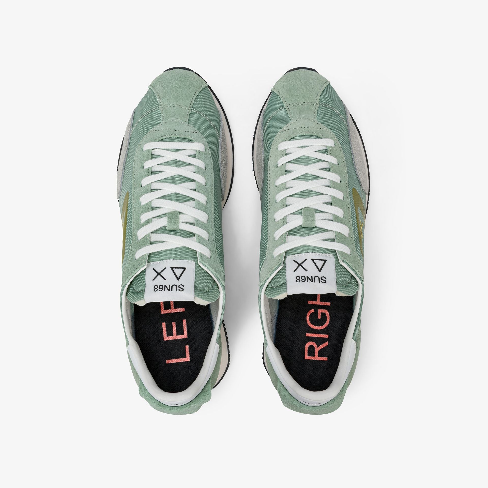 SNEAKERS IN TESSUTO E PELLE - CALZATURE - Due Piedi