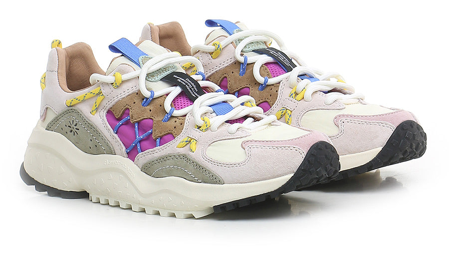 SNEAKERS IN TESSUTO E PELLE - CALZATURE - Due Piedi