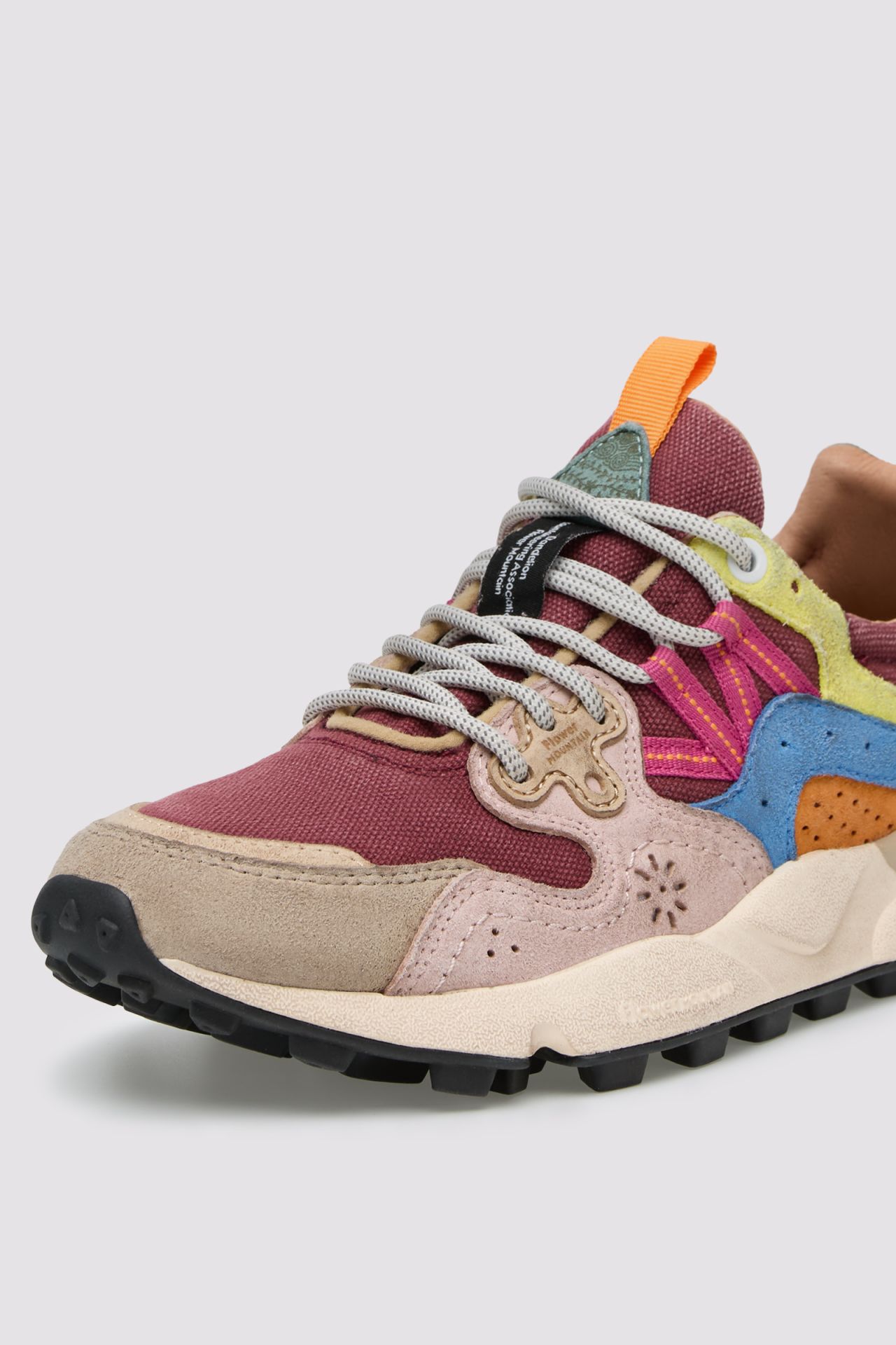 SNEAKERS IN TESSUTO E PELLE - CALZATURE - Due Piedi