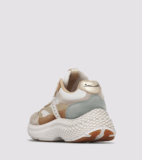 SNEAKERS IN TESSUTO E PELLE - CALZATURE - Due Piedi