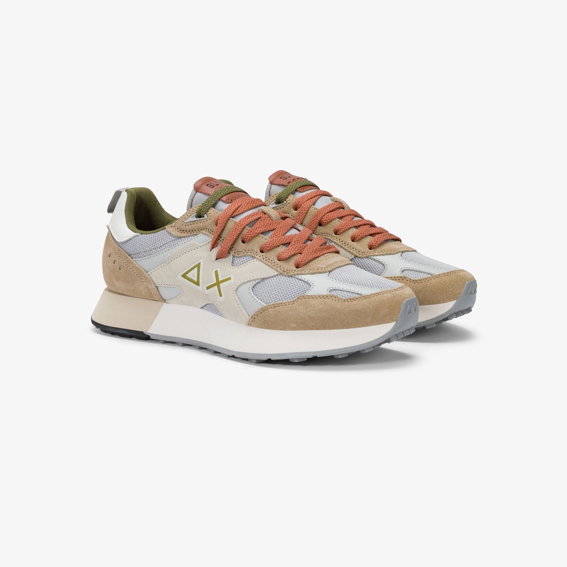 SNEAKERS IN TESSUTO E PELLE - CALZATURE - Due Piedi