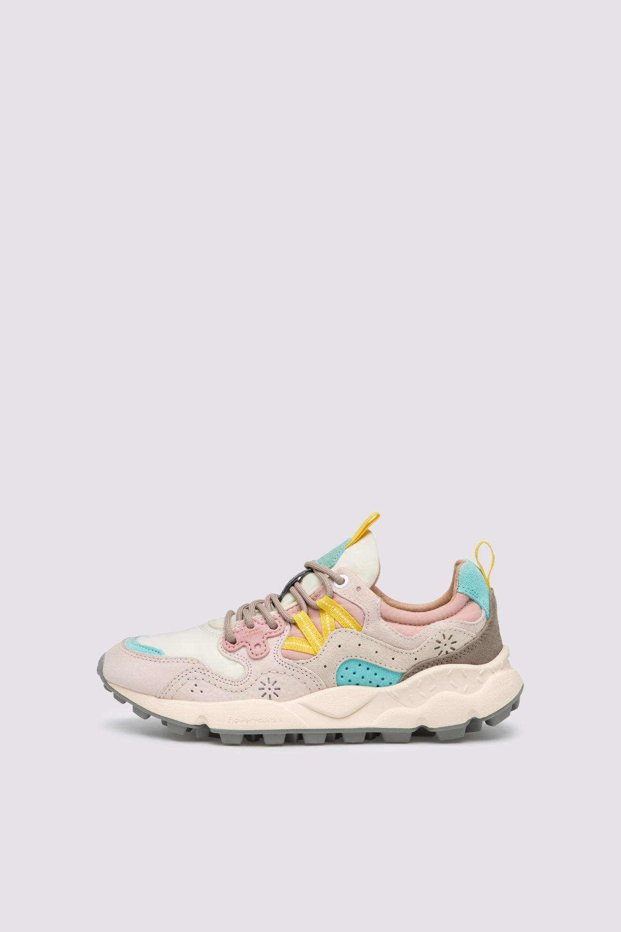 SNEAKERS IN TESSUTO E PELLE - CALZATURE - Due Piedi