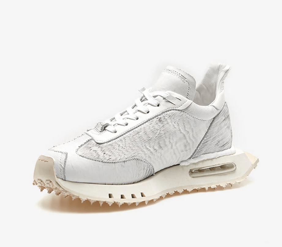 SNEAKERS IN TESSUTO E PELLE - CALZATURE - Due Piedi