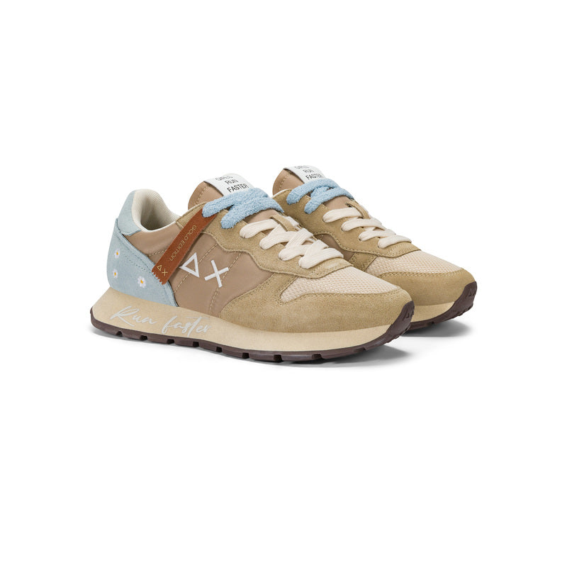 SNEAKERS IN TESSUTO E PELLE - CALZATURE - Due Piedi