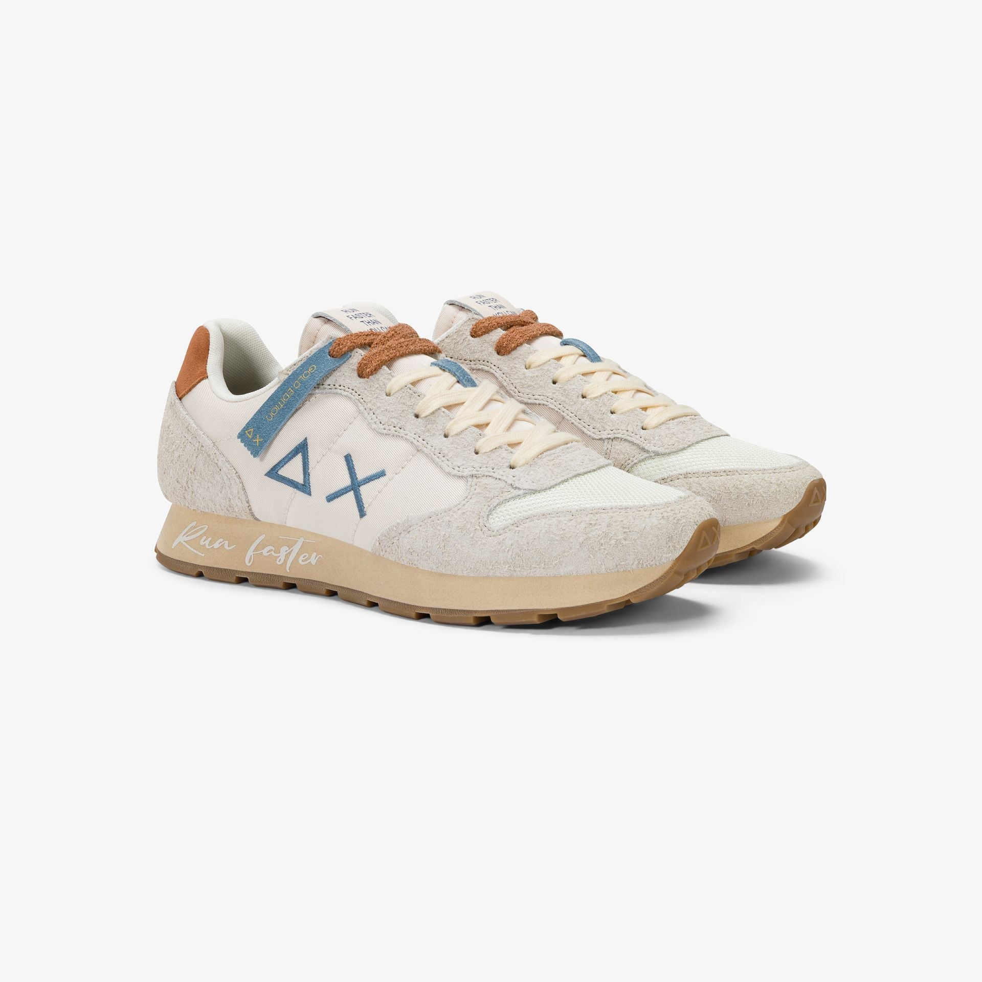 SNEAKERS IN TESSUTO E PELLE - CALZATURE - Due Piedi