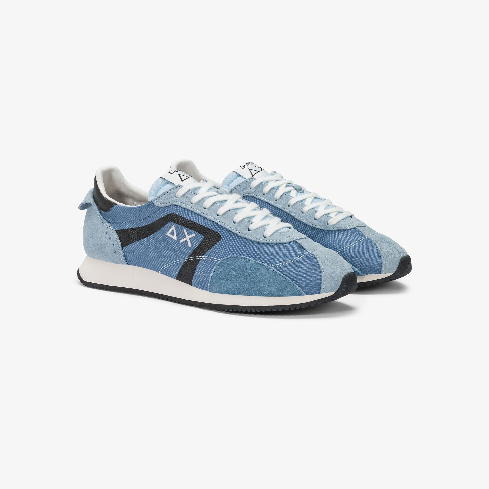 SNEAKERS IN TESSUTO E PELLE - CALZATURE - Due Piedi