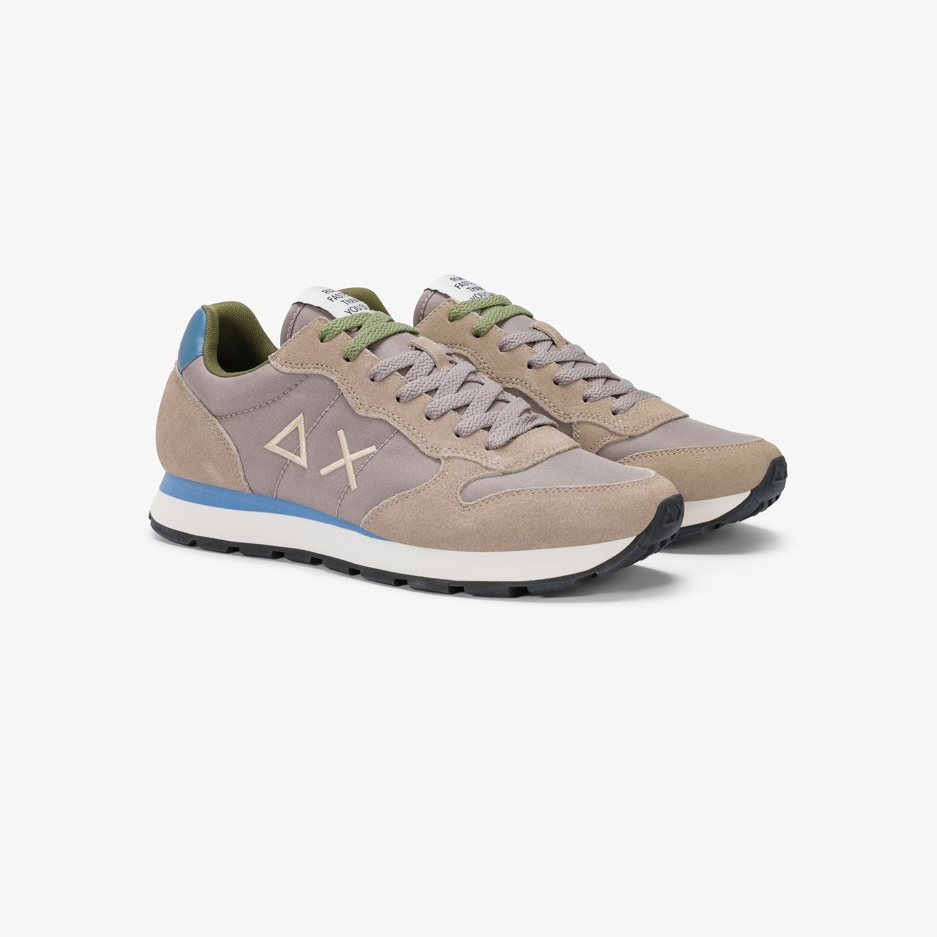 SNEAKERS IN TESSUTO E PELLE - CALZATURE - Due Piedi