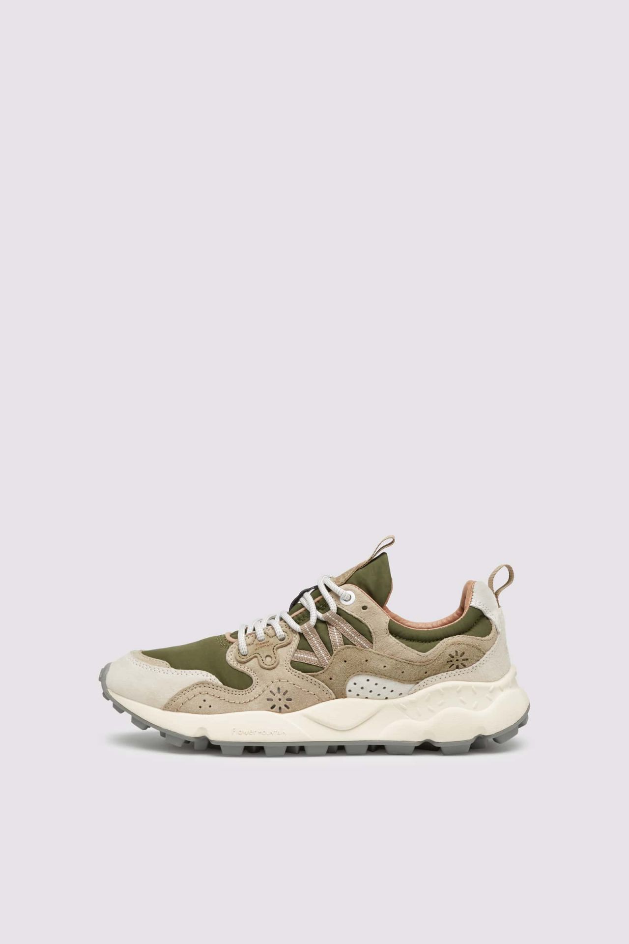 SNEAKERS IN TESSUTO E PELLE - CALZATURE - Due Piedi