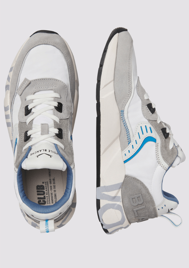 SNEAKERS IN TESSUTO E PELLE - CALZATURE - Due Piedi