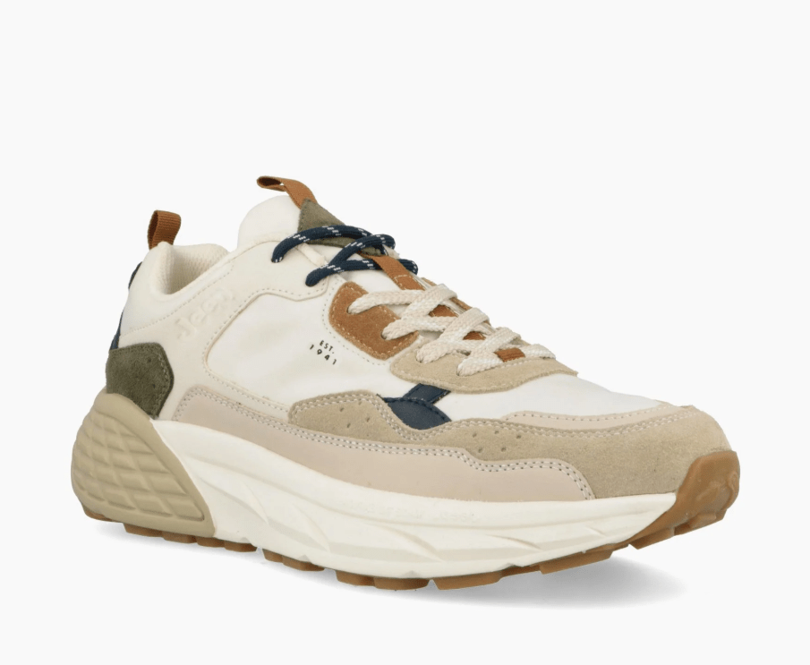 SNEAKERS IN TESSUTO E PELLE - CALZATURE - Due Piedi